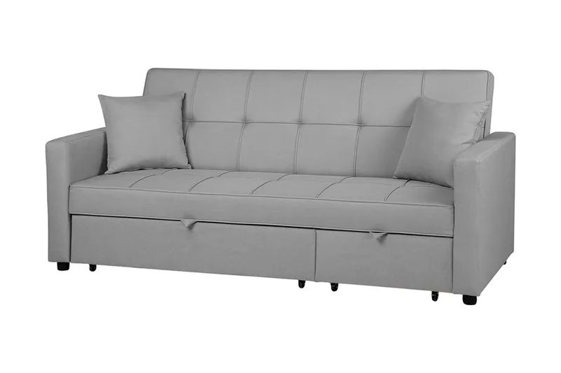Glomma Bäddsoffa 207 cm, Grå