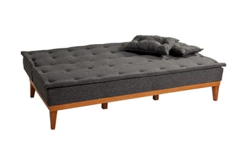 Glyddyn 3-sits Bäddsoffa - Grå - Möbler - Soffa - Bäddsoffa - 3 sits bäddsoffa