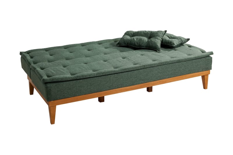 Glyddyn 3-sits Bäddsoffa - Grön - Möbler - Soffa - Bäddsoffa - 3 sits bäddsoffa