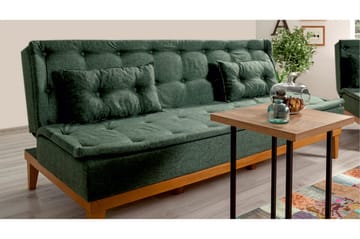 Glyddyn 3-sits Bäddsoffa - Grön - Möbler - Soffa - Bäddsoffa - 3 sits bäddsoffa