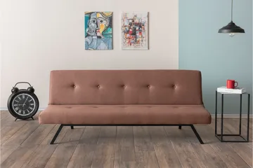 Hetalia Bäddsoffa 3-sits - Brun - Möbler - Soffa - Bäddsoffa - 3 sits bäddsoffa