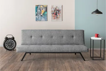 Hetalia Bäddsoffa 3-sits - Ljusgrå - Möbler - Soffa - Bäddsoffa - 3 sits bäddsoffa