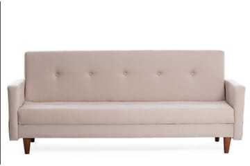Hiko Bäddsoffa - Cream - Möbler - Soffa - Bäddsoffa - 3 sits bäddsoffa