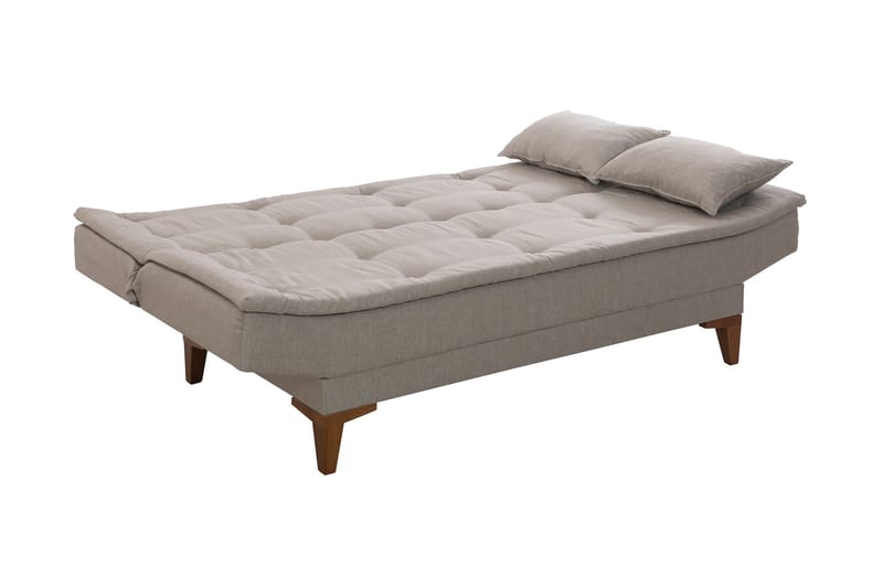 Hunterville Bäddsoffa 3-sits 106x186 - Cream - Möbler - Soffa - Bäddsoffa - 3 sits bäddsoffa