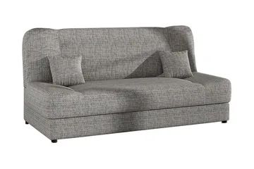 Jonas Bäddsoffa 195x87x86 cm - Grå - Möbler - Soffa - Bäddsoffa - 3 sits bäddsoffa