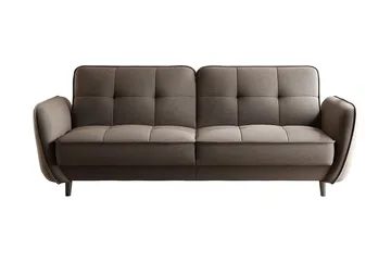 Katsuya Bäddsoffa 3-sits - Beige/Brun - Möbler - Soffa - Bäddsoffa - 3 sits bäddsoffa