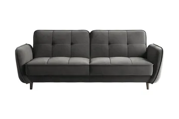 Katsuya Bäddsoffa 3-sits - Grå - Möbler - Soffa - Bäddsoffa - 3 sits bäddsoffa