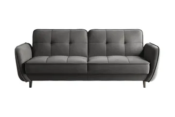 Katsuya Bäddsoffa 3-sits - Grå - Möbler - Soffa - Bäddsoffa - 3 sits bäddsoffa