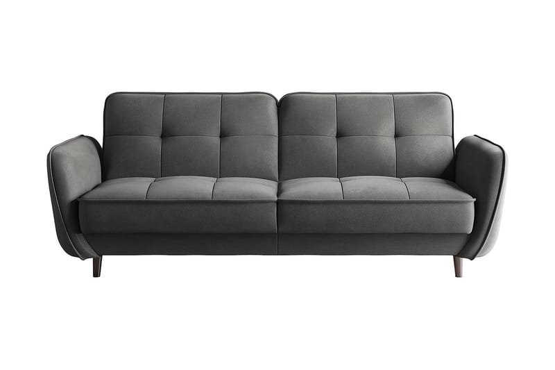 Katsuya Bäddsoffa 3-sits - Grå - Möbler - Soffa - Bäddsoffa - 3 sits bäddsoffa