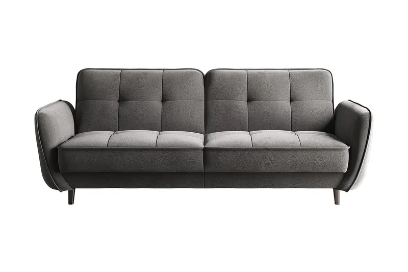 Katsuya Bäddsoffa 3-sits - Grå - Möbler - Soffa - Bäddsoffa - 3 sits bäddsoffa