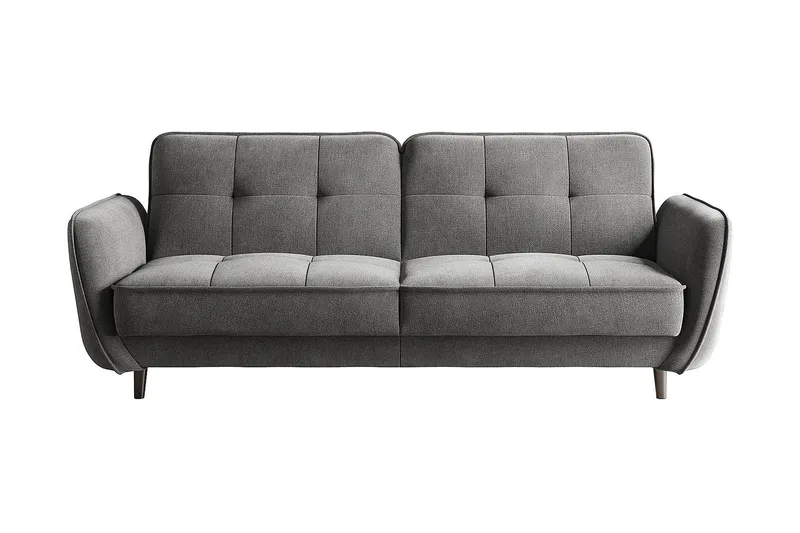 Katsuya Bäddsoffa 3-sits - Grå - Möbler - Soffa - Bäddsoffa - 3 sits bäddsoffa