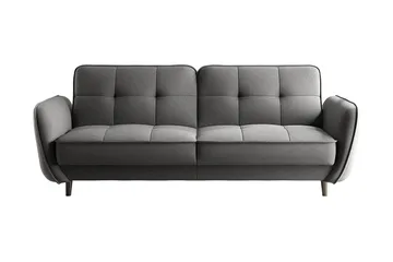 Katsuya Bäddsoffa 3-sits - Grå - Möbler - Soffa - Bäddsoffa - 3 sits bäddsoffa