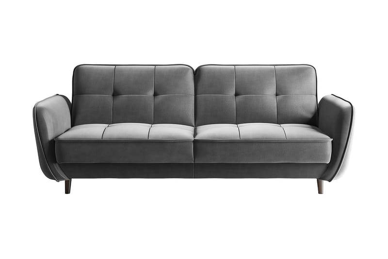 Katsuya Bäddsoffa 3-sits - Grå - Möbler - Soffa - Bäddsoffa - 3 sits bäddsoffa