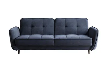 Katsuya Bäddsoffa 3-sits - Mörkblå - Möbler - Soffa - Bäddsoffa - 3 sits bäddsoffa