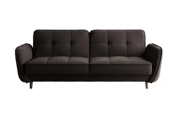 Katsuya Bäddsoffa 3-sits - Mörkbrun - Möbler - Soffa - Bäddsoffa - 3 sits bäddsoffa