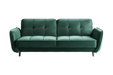 Katsuya Bäddsoffa 3-sits - Mörkgrön - Möbler - Soffa - Bäddsoffa - 3 sits bäddsoffa