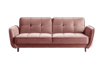 Katsuya Bäddsoffa 3-sits - Rosa - Möbler - Soffa - Bäddsoffa - 3 sits bäddsoffa