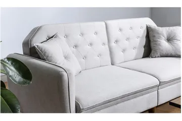 Keena Bäddsoffa 3-sits - Beige - Möbler - Soffa - Bäddsoffa - 3 sits bäddsoffa