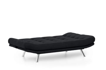 Kingaroy Bäddsoffa 3-sits 200x104 cm - Svart - Möbler - Soffa - Bäddsoffa - 3 sits bäddsoffa