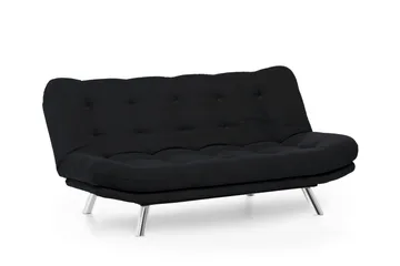 Kingaroy Bäddsoffa 3-sits 200x104 cm - Svart - Möbler - Soffa - Bäddsoffa - 3 sits bäddsoffa