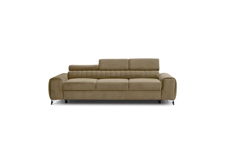 Laurece Bäddsoffa 3-sits - Beige - Möbler - Soffa - Bäddsoffa - 3 sits bäddsoffa