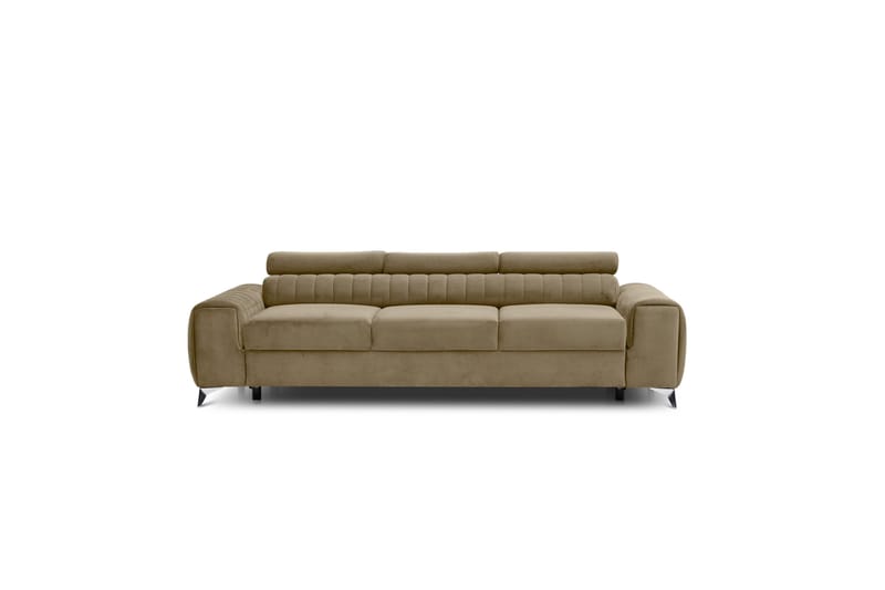 Laurece Bäddsoffa 3-sits - Beige - Möbler - Soffa - Bäddsoffa - 3 sits bäddsoffa