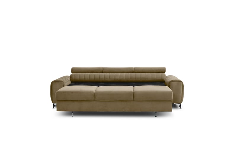Laurece Bäddsoffa 3-sits - Beige - Möbler - Soffa - Bäddsoffa - 3 sits bäddsoffa