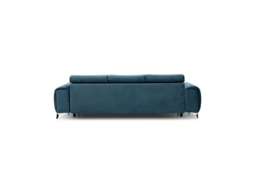 Laurece Bäddsoffa 3-sits - Blå - Möbler - Soffa - Bäddsoffa - 3 sits bäddsoffa