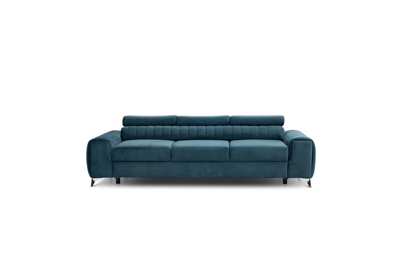 Laurece Bäddsoffa 3-sits - Blå - Möbler - Soffa - Bäddsoffa - 3 sits bäddsoffa