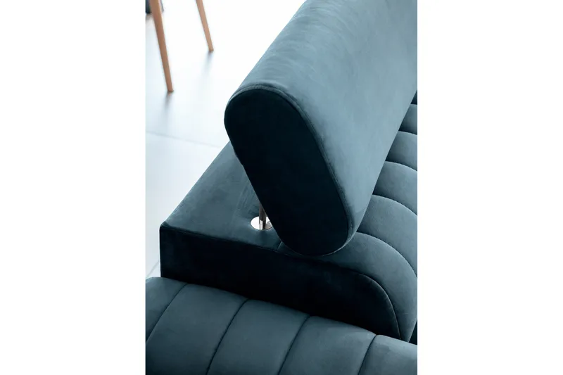 Laurece Bäddsoffa 3-sits - Blå - Möbler - Soffa - Bäddsoffa - 3 sits bäddsoffa