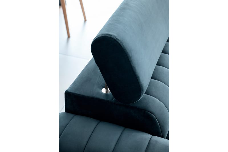 Laurece Bäddsoffa 3-sits - Blå - Möbler - Soffa - Bäddsoffa - 3 sits bäddsoffa