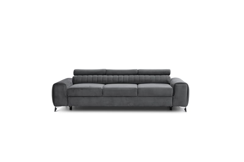 Laurece Bäddsoffa 3-sits - Grå - Möbler - Soffa - Bäddsoffa - 3 sits bäddsoffa