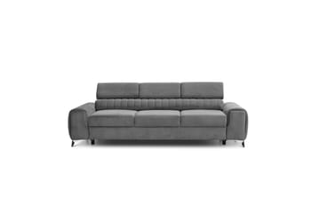 Laurece Bäddsoffa 3-sits - Grå - Möbler - Soffa - Bäddsoffa - 3 sits bäddsoffa