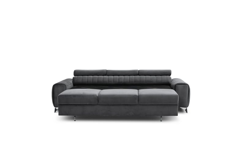 Laurece Bäddsoffa 3-sits - Grå - Möbler - Soffa - Bäddsoffa - 3 sits bäddsoffa
