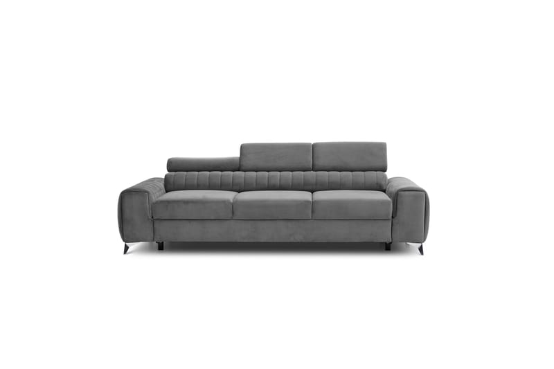 Laurece Bäddsoffa 3-sits - Grå - Möbler - Soffa - Bäddsoffa - 3 sits bäddsoffa