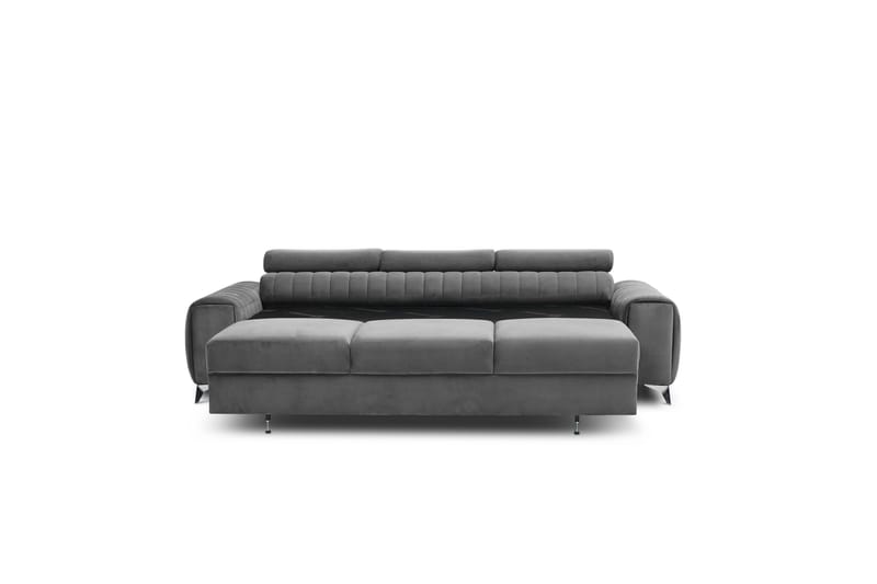 Laurece Bäddsoffa 3-sits - Grå - Möbler - Soffa - Bäddsoffa - 3 sits bäddsoffa