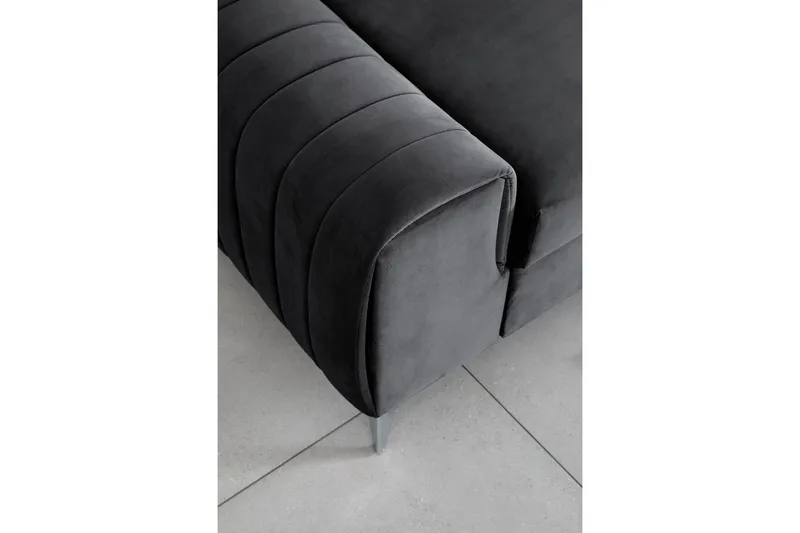 Laurece Bäddsoffa 3-sits - Grå - Möbler - Soffa - Bäddsoffa - 3 sits bäddsoffa