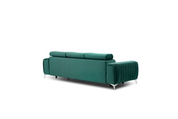 Laurece Bäddsoffa 3-sits - Grön - Möbler - Soffa - Bäddsoffa - 3 sits bäddsoffa