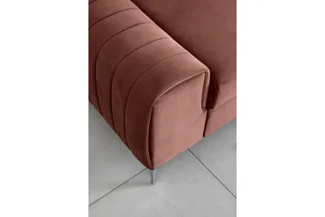 Laurece Bäddsoffa 3-sits - Rosa - Möbler - Soffa - Bäddsoffa - 3 sits bäddsoffa