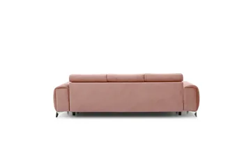 Laurece Bäddsoffa 3-sits - Rosa - Möbler - Soffa - Bäddsoffa - 3 sits bäddsoffa