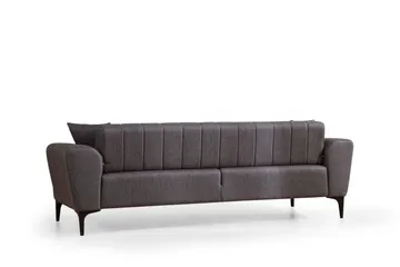 Lilesville 3-sits Bäddsoffa - Mörkgrå - Möbler - Soffa - Bäddsoffa - 3 sits bäddsoffa