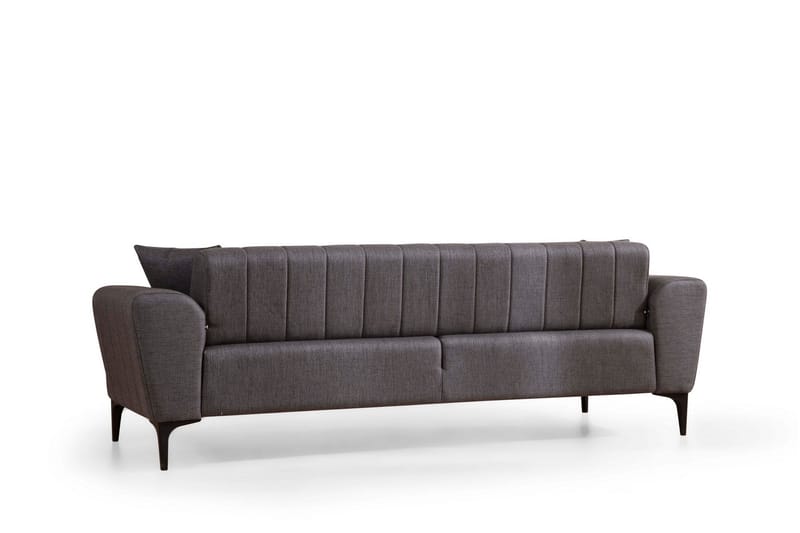 Lilesville 3-sits Bäddsoffa - Mörkgrå - Möbler - Soffa - Bäddsoffa - 3 sits bäddsoffa