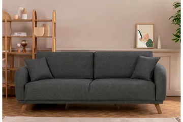 Malkiat Bäddsoffa - Antracit - Möbler - Soffa - Bäddsoffa - 3 sits bäddsoffa
