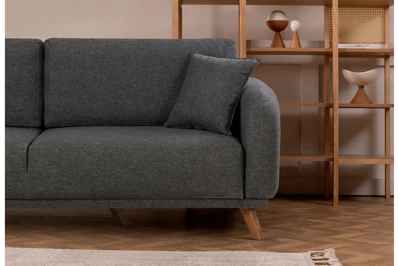 Malkiat Bäddsoffa - Antracit - Möbler - Soffa - Bäddsoffa - 3 sits bäddsoffa
