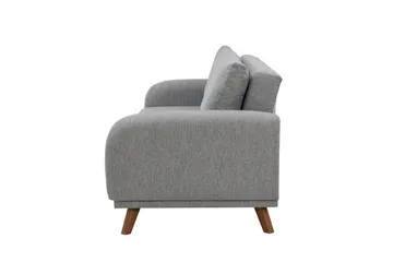 Malkiat Bäddsoffa - Grå - Möbler - Soffa - Bäddsoffa - 3 sits bäddsoffa