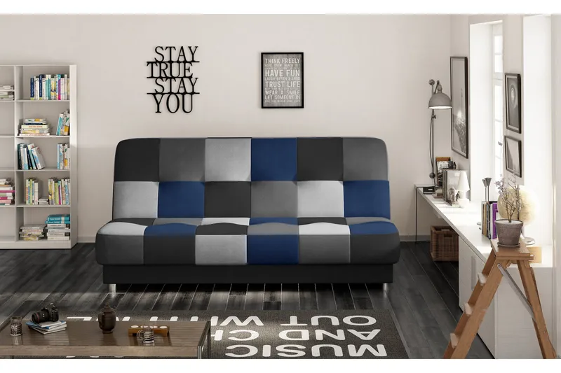 Matin 3-sits Bäddsoffa, Grå