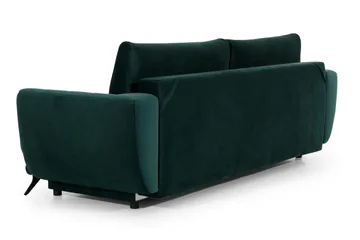 Megis 3-sits Bäddsoffa - Grön - Möbler - Soffa - Bäddsoffa - 3 sits bäddsoffa