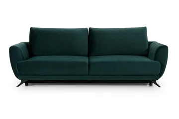 Megis 3-sits Bäddsoffa - Grön - Möbler - Soffa - Bäddsoffa - 3 sits bäddsoffa