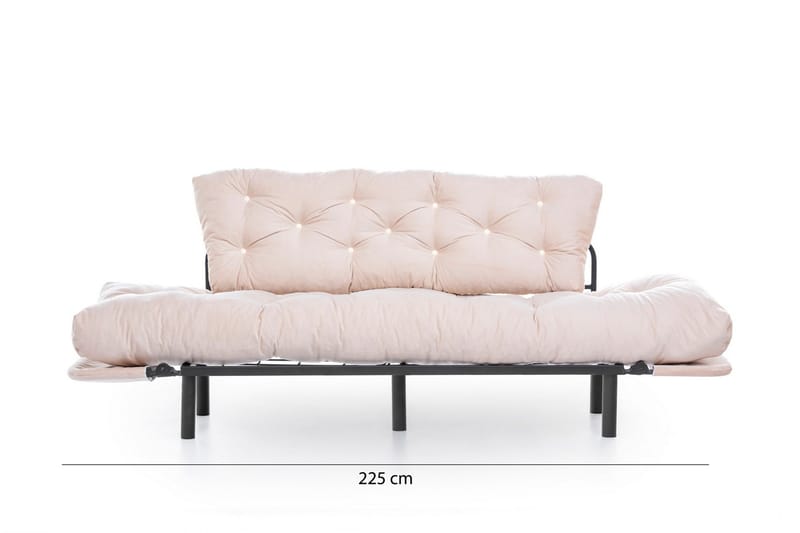 Mezonzo 3-sits Bäddsoffa - Beige - Möbler - Soffa - Bäddsoffa - 3 sits bäddsoffa