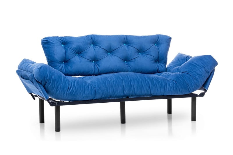 Mezonzo 3-sits Bäddsoffa - Blå - Möbler - Soffa - Bäddsoffa - 3 sits bäddsoffa